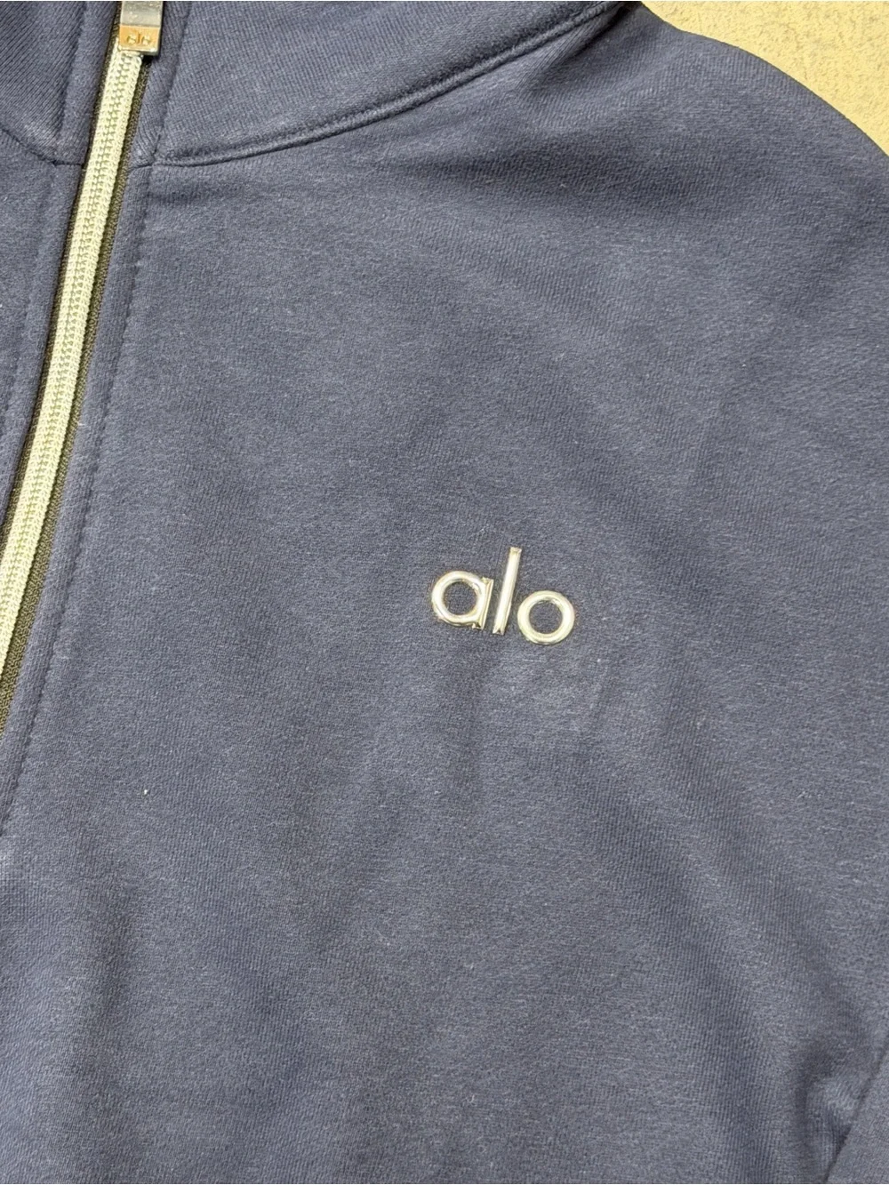 ALO Quarter Zip (Navy)